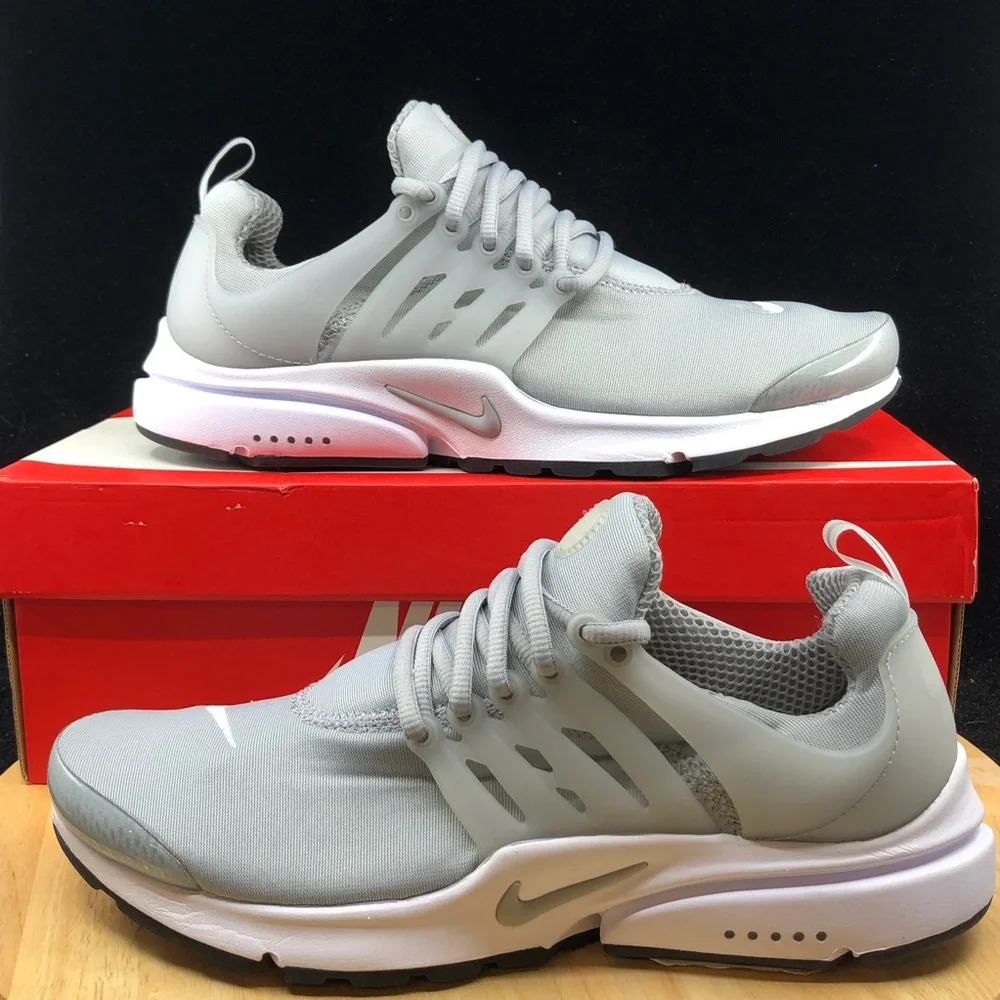 Nike Air Presto Light Smoke Grey White Black CT3550-002 Mens Size - Picture 1 of 9